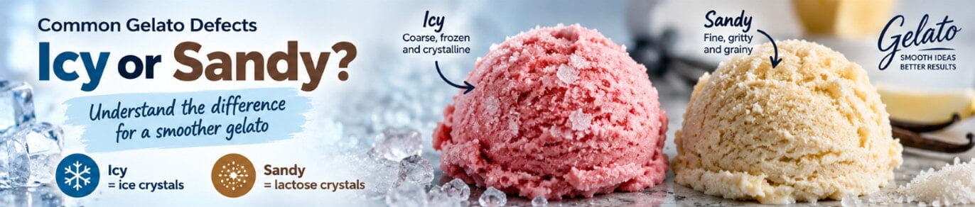 COMMON GELATO DEFECTS - WHAT WENT WRONG? (1/3)